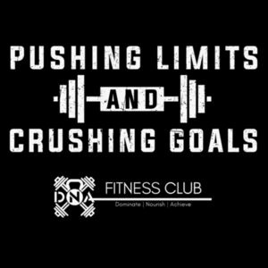 PUSHING LIMITS - WOMEN'S FITTED TANK TOP - BLACK - $RJDTQN$ Design
