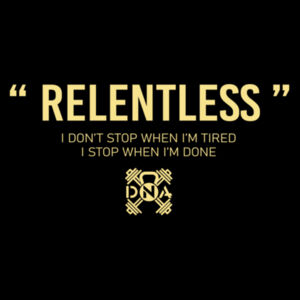 RELENTLESS - PULLOVER HOODIE - BLACK - ZV7M1W Design