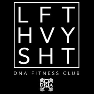 DNA FITNESS - LFT HVY SHT - T-SHIRT - BLACK - D6JXG3 Design