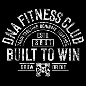 BUILT TO WIN - PULLOVER HOODIE - BLACK - NGE38W Design