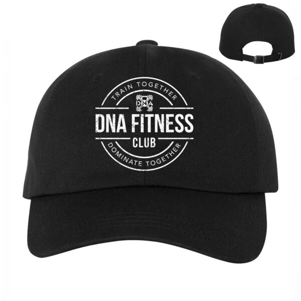 TRAIN TOGETHER, DOMINATE TOGETHER - CLASSIC DAD HAT - BLACK - T79GW2 Thumbnail