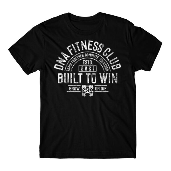BUILT TO WIN - T-SHIRT - BLACK - PSDECV Thumbnail