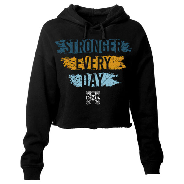 STRONGER EVERY DAY - WOMEN'S CROPPED HOODIE - $TJEM9Z$ Thumbnail
