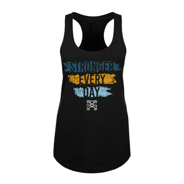 STRONGER EVERY DAY - WOMEN'S FITTED TANK TOP - $TJEM9Z$ Thumbnail